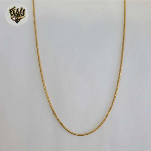 (4-3287) Acero inoxidable - Cadena de eslabones Figaro de 3,5 mm.