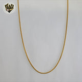 (4-3287) Acero inoxidable - Cadena de eslabones Figaro de 3,5 mm.