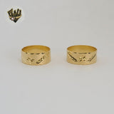 (1-3039-2) Gold Laminate - Carved Rings - BGF