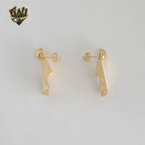 (1-1243-2) Gold Laminate Earrings - BGF