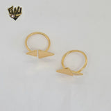 (1-3070) Gold Laminate - Adjustable Triangle Ring - BGO