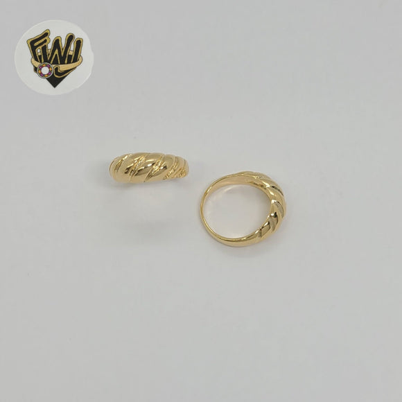 (1-3093) Gold Laminate - Croissant Ring - BGF