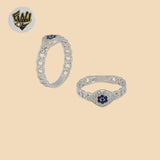 (2-5102-1) 925 Sterling Silver - Evil Eye Ring