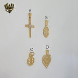 (1-2019) Gold Laminate - Small Pendants - BGF