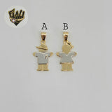 (1-2129-1) Gold Laminate - Kids Pendants- BGF