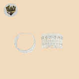 (2-5068) 925 Sterling Silver - Thick Band Ring