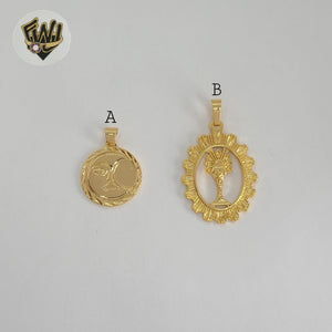 (1-2242-1) Gold Laminate Pendants - BGO