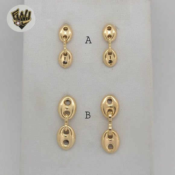 (1-1162-2) Laminado de Oro - Aretes - BGF