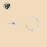 (2-5078-1) 925 Sterling Silver - Evil Eye Ring