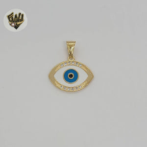 (1-2444-1) Gold Laminate - Evil Eye Pendants - BGF