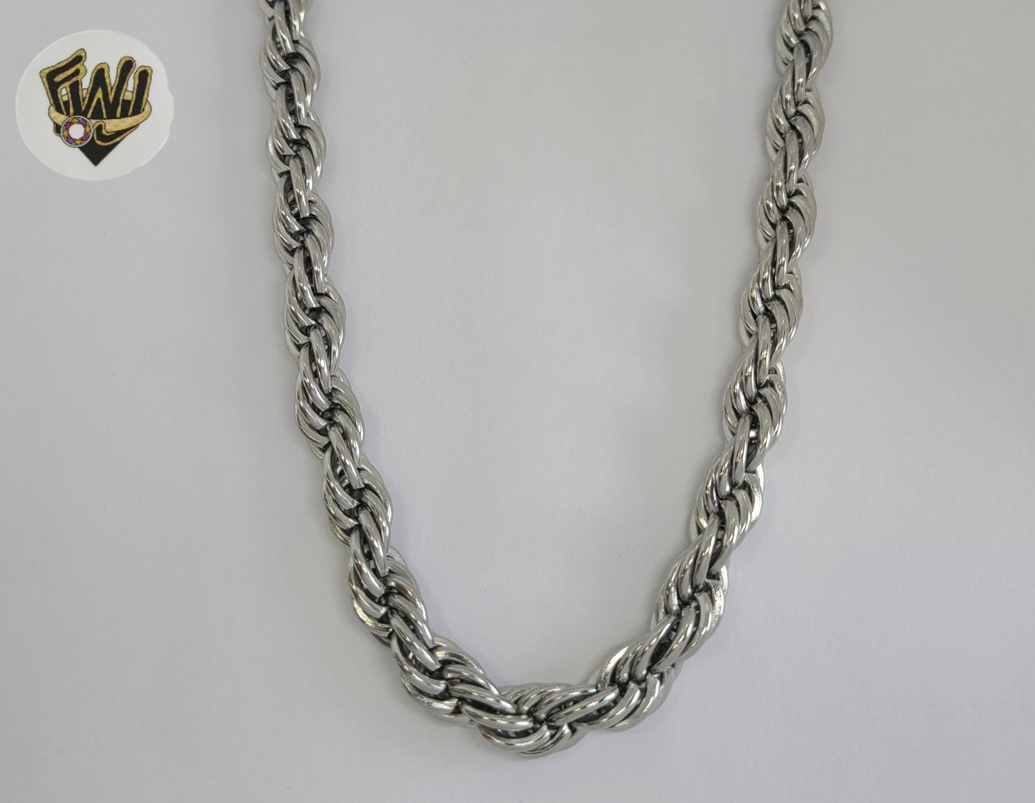 (4-3205) Stainless Steel 10mm Rope Link - Main Image