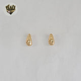 (1-1117-3) Gold Laminate - Tiny Teardrop Earrings - BGF