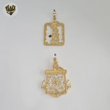 (1-2303) Gold Laminate Pendants - BGO