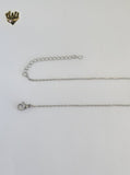 (4-7004-1) Stainless Steel - 1.5mm Link Phoenix Necklace - 15.5"