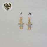 (1-2129-1) Gold Laminate - Kids Pendants- BGF