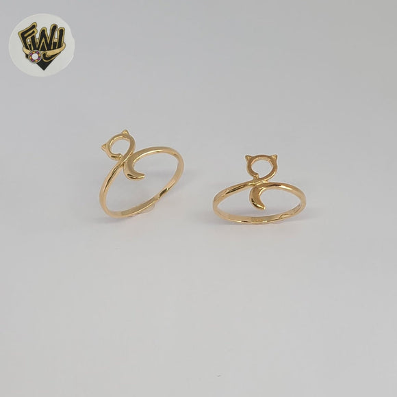 (1-3029) Gold Laminate - Cat Ring - BGF