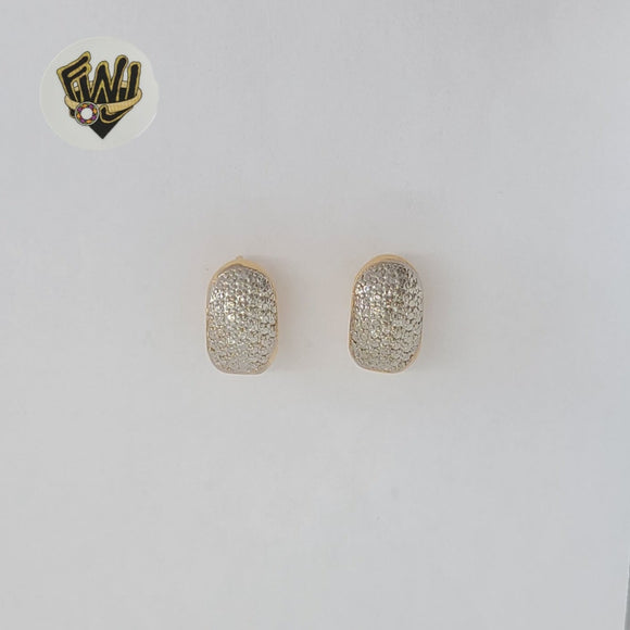 (1-1211-4) Laminado Oro - Pendientes Clip - BGF