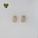 (1-1211-4) Laminado Oro - Pendientes Clip - BGF