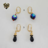 (1-1196-1) Gold Laminate - Dangling Earrings - BGF