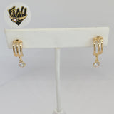 (1-2930-1) Laminado Oro - Medio Aros Circón - BGF