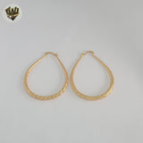 (1-2753) Laminado Oro - Aros Ovalados - BGO