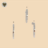 (2-1279) Plata de Ley 925 - Colgantes de Niña y Niño.