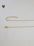 (4-7004-3) Stainless Steel - 1.5mm Link Phoenix Necklace - 15.5"