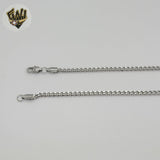 (4-3172-S) Stainless Steel - 3.5mm Curb Link Chain.