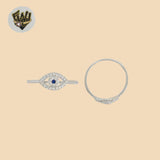 (2-5082-2) 925 Sterling Silver - Evil Eye Ring