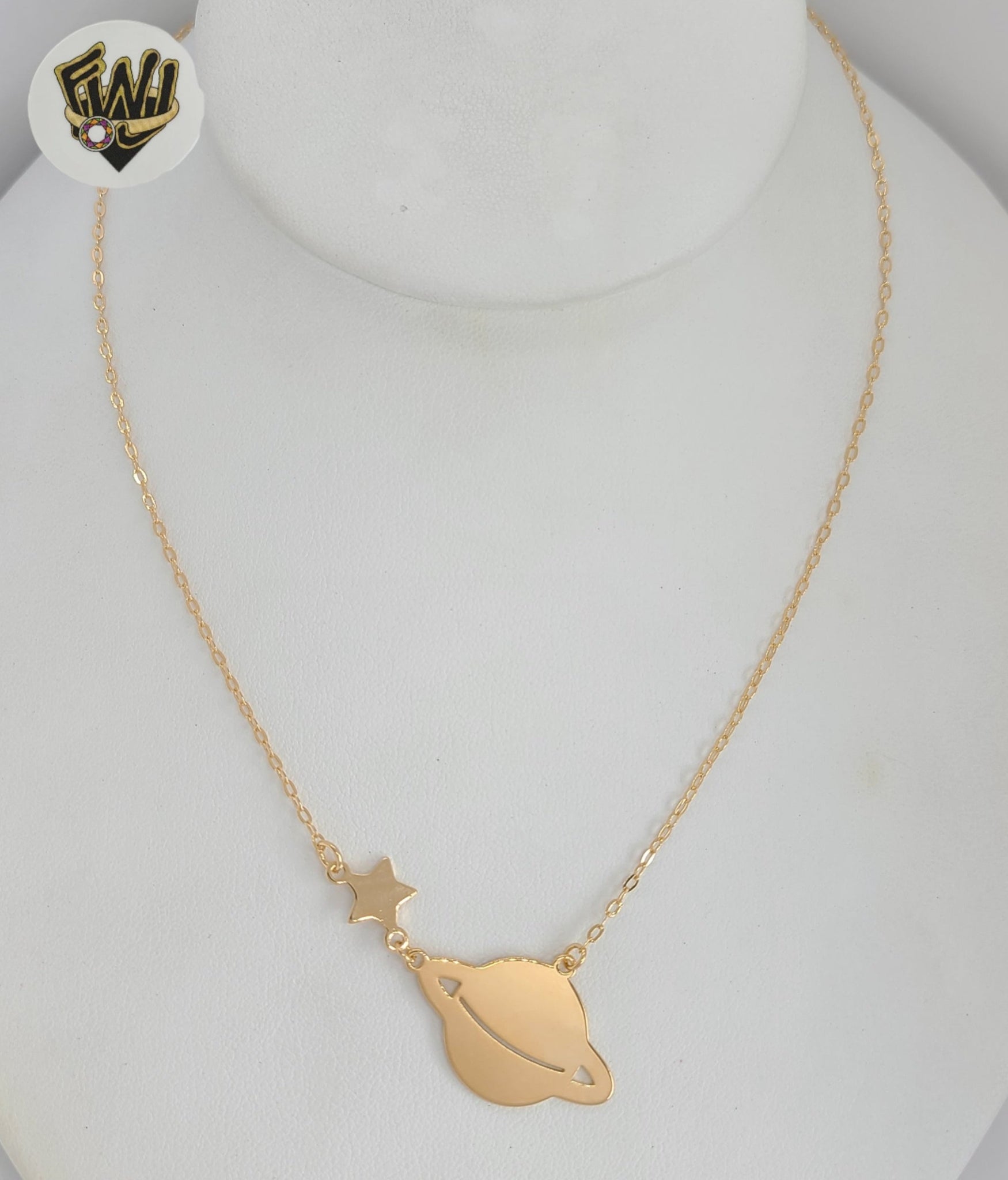 Gold Orb Necklace | Planet Pendant | Orb Pendant Necklace | Black Onyx –  Dollydagger