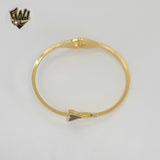 (MBRA-24-Y) Stainless Steel - Tail Bangle.