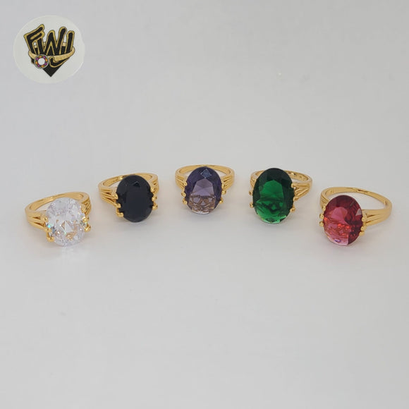 (1-3175) Gold Laminate - Zircon Round Ring - BGO