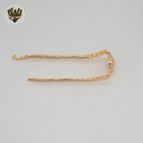 (1-60091) Gold Laminate - 5.5mm Elephant Bracelet - BGO