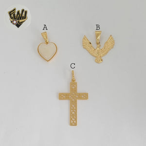 (1-2220-1) Gold Laminate Pendants - BGF
