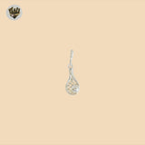 (2-1567) 925 Sterling Silver -  Tennis Racket Pendant.