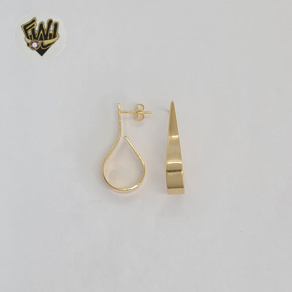 (1-2703-3) Gold Laminate - Half Plain Hoops - BGF