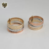 (1-3089-1) Gold Laminate - Three Tone Ring - BGO