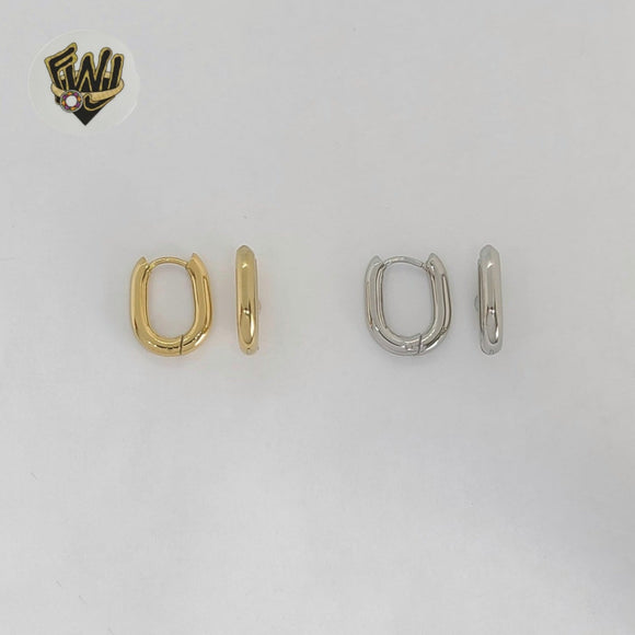 (4-2112) Stainless Steel - Plain Square Hoops.