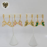 (1-1208-1) Gold Laminate - Butterfly Earrings - BGO