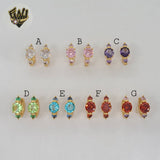 (1-2625) Gold Laminate - Zircon Huggies - BGO