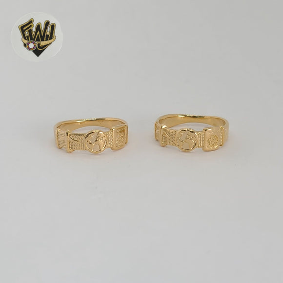 (1-3060-2) Gold Laminate - Travel Band Ring - BGF