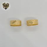 (1-3039-3) Gold Laminate - Carved Rings - BGF