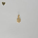 (1-2027-1) Gold Laminate - Tiny Flower Pendants - BGF