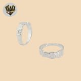 (2-5055-1) 925 Sterling Silver - Travel Band Ring