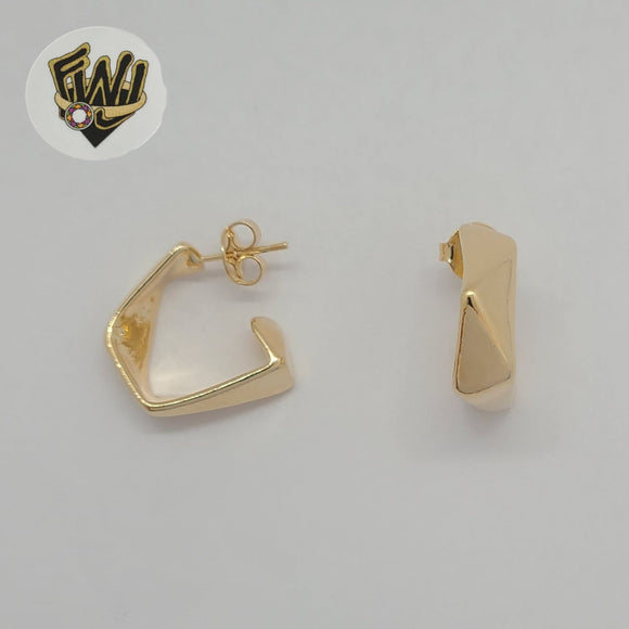 (1-2966-1) Laminado Dorado - Medio Aros Geométricos - BGF