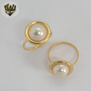 (1-3014-1) Gold Laminate - Pearl Ring - BGF