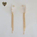 (1-1212-5) Gold Laminate - Alternative Long Earrings - BGF