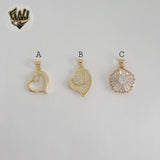 (1-2288) Gold Laminate Pendants - BGO