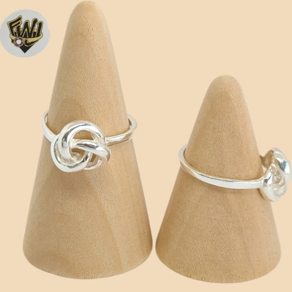 (2-5018) 925 Sterling Silver - Knot Ring