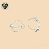 (2-5073) 925 Sterling Silver - Adjustable Heart Ring.